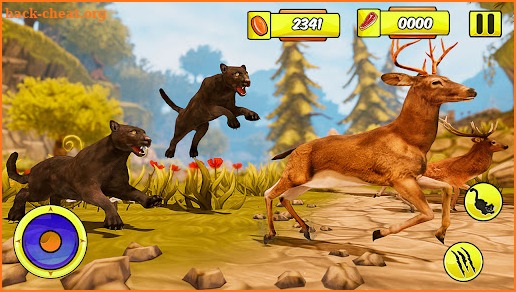 Black Panther Family Simulator- Wild Animal Attack screenshot