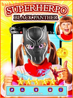 Black Panther Photo Editor screenshot