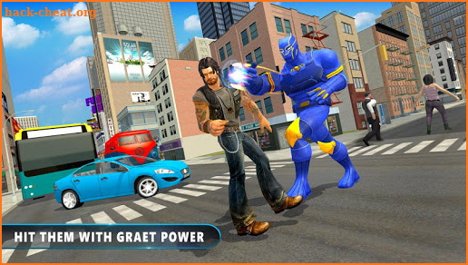 Black Panther Superhero Crime City Rescue Fighting screenshot