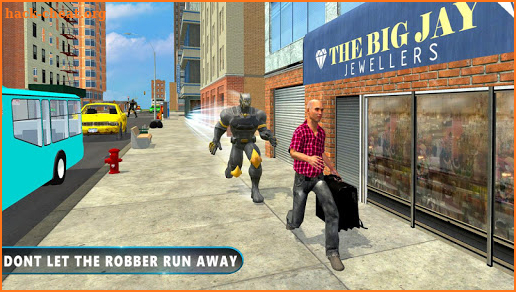 Black Panther Superhero Crime City Rescue Fighting screenshot