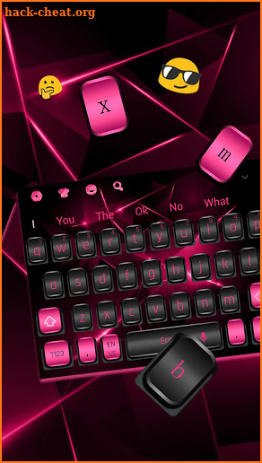 Black Pink Keyboard screenshot