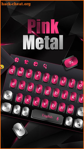 Black Pink Metal Keyboard screenshot