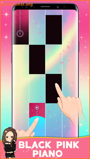 Black Pink Piano Tiles 2019 screenshot