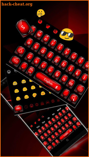 Black Red Business Keyboard screenshot