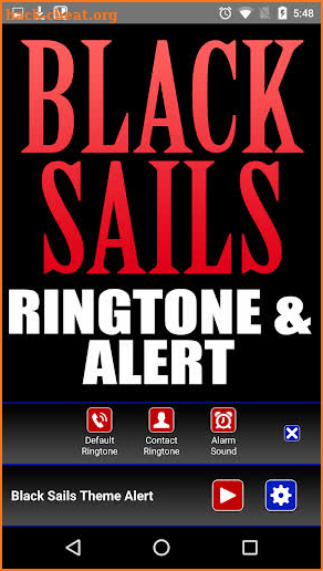 Black Sails Ringtone and Alert screenshot