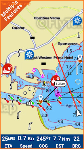 Black Sea GPS Nautical Charts screenshot