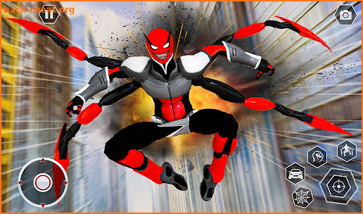 Black Spider Rope SuperHero screenshot