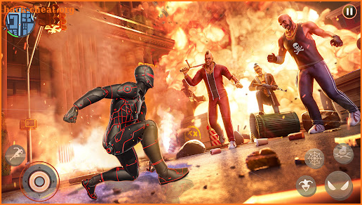 Black Spider: Spider Hero Game screenshot