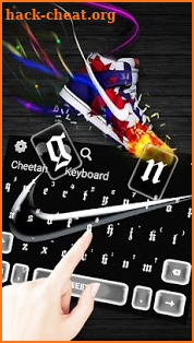 Black Sports Keyboard screenshot