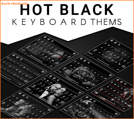 Black Style Keyboard screenshot