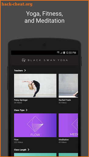 Black Swan Yoga TV screenshot