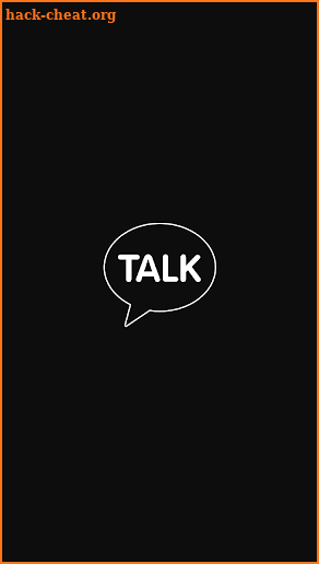 Black Theme - KakaoTalk Theme screenshot