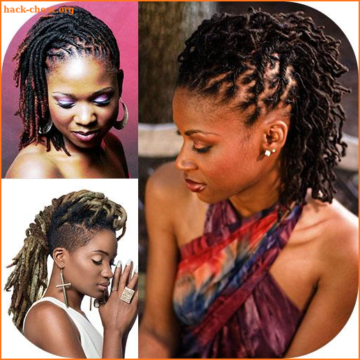 Black Woman Dreadlocks Hairstyle screenshot