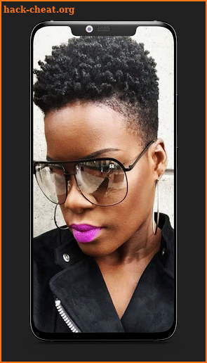 Black Women Short Haircut screenshot