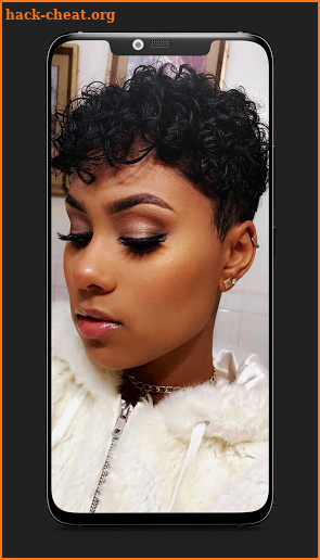 Black Women Short Haircut screenshot