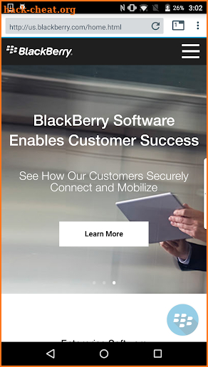 BlackBerry Access screenshot