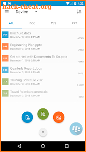 BlackBerry Docs To Go screenshot