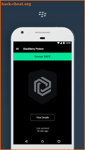 BlackBerry Protect screenshot