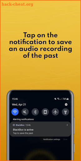 BlackBox - Past Recorder screenshot