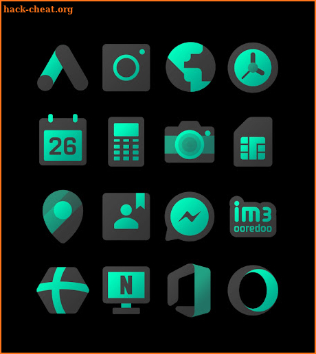 Blackdiant Tosca - icon Pack screenshot