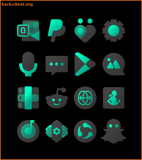 Blackdiant Tosca - icon Pack screenshot