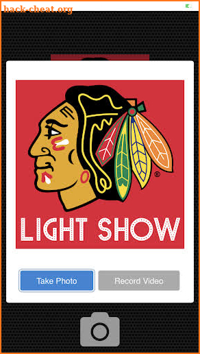 Blackhawks Light Show screenshot