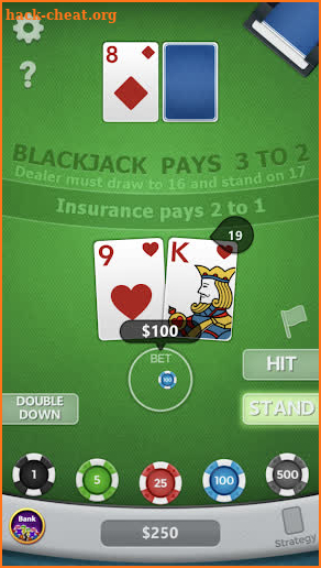 Blackjack screenshot