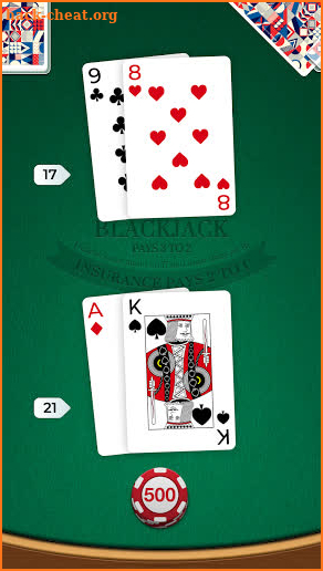 Blackjack screenshot