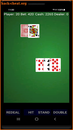 Blackjack screenshot