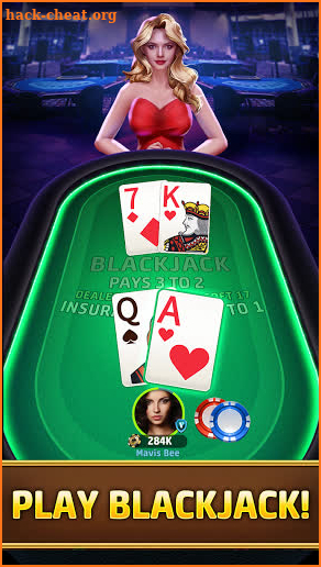 Blackjack & Video Poker - Triwin Poker free games screenshot