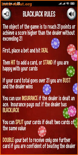 BlackJack Free screenshot