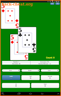 Blackjack Verite Drills screenshot