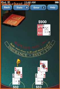 Blackjack Verite Games screenshot