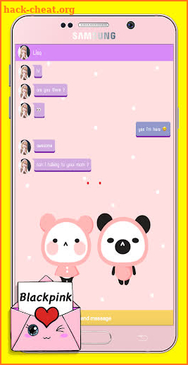 Blackpink Messenger! Chat Simulator screenshot