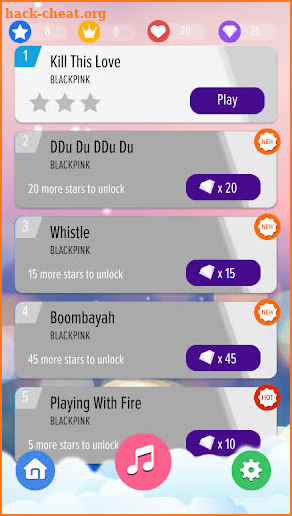 BLACKPINK Piano Tiles KPOP - Kill This Love screenshot