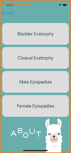 Bladder Exstrophy screenshot