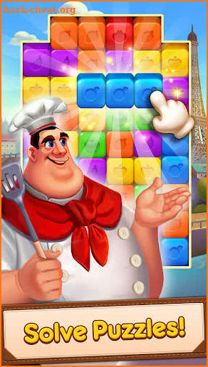 Blaster Chef: Culinary match & collapse puzzles screenshot