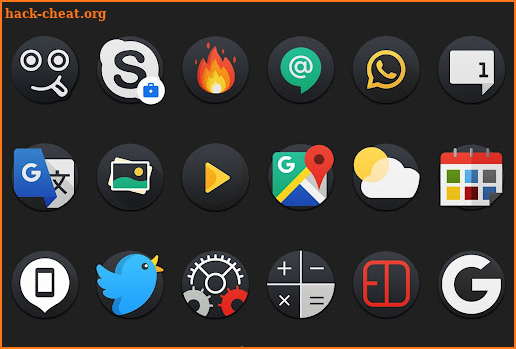 Blax Icon Pack screenshot