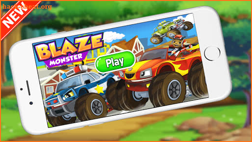 Blaze Monster Truck Race Game screenshot