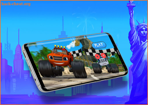 Blaze Monster Truck Racing Friends - Machines Race screenshot