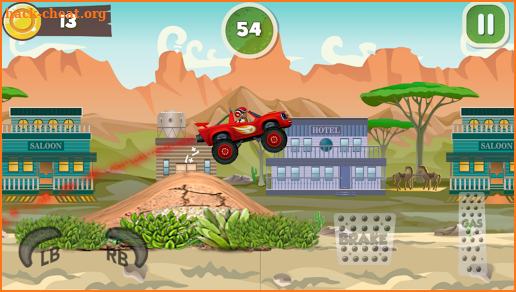 Blaze The Monster Hill Racing Machines screenshot