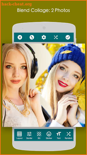 Blend Collage Editor screenshot