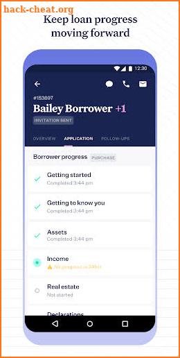 Blend Loan Officer screenshot