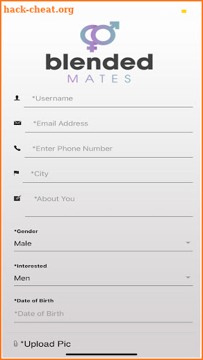 BLENDED MATES SOCIAL screenshot