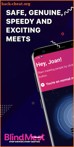 Blind Meet | Stop Swiping Start Meeting! screenshot