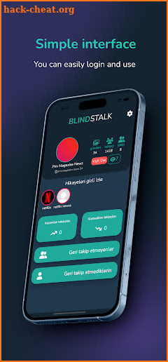 Blind Stalk See Hidden Profile screenshot