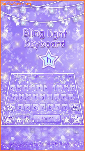 Bling Light Keyboard screenshot