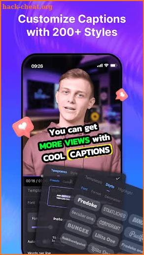 Blink: Captions & Teleprompter screenshot