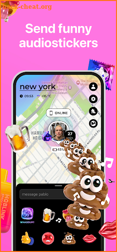 Blink — friends location screenshot