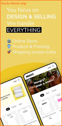 Blinkstore: Start Printed T-shirt Business 🇮🇳 screenshot